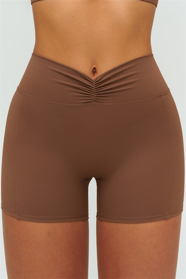 The Lushness Long Sleeve Crop top Shorts 2-Piece Set