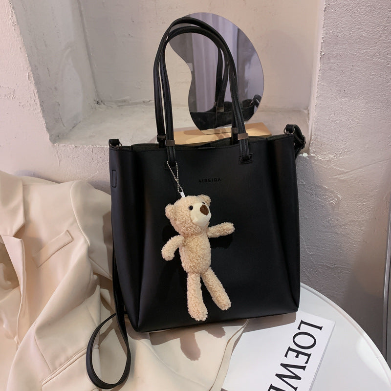 Elegant Ladies 2 piece set / suit Handbag Composite Bag Set Ladies Handbag Large Shoulder Bag Purse Bag Handbag For Females