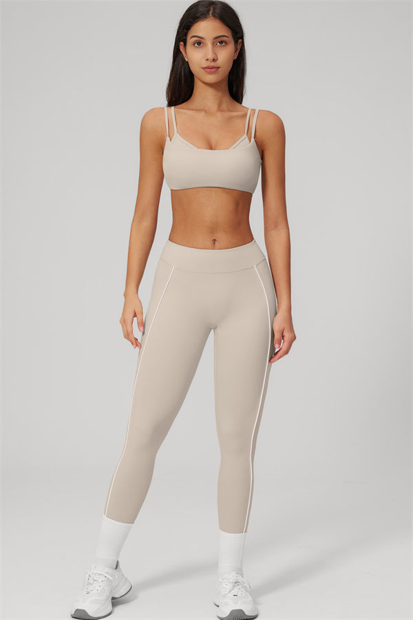 The Clarity Dual Strap Sports Bra Leggings 2-Piece Set