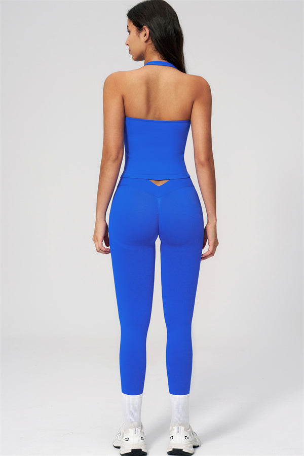 The Empower Halter Crop Top