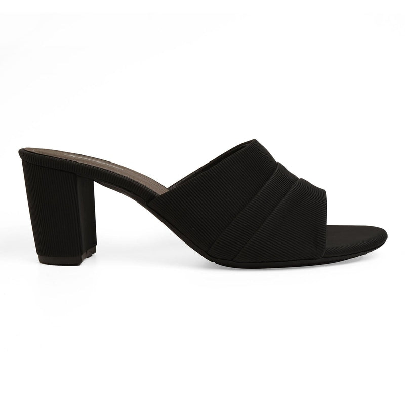 Aurelia- Black Block Heels