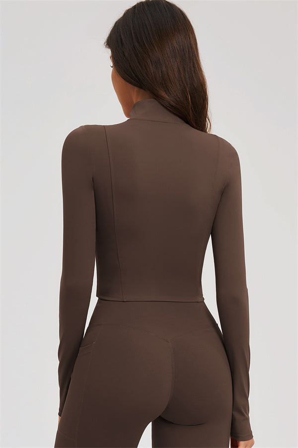The Sizzle Zip Jacket Sports Bra Flared Leggings 3-Piece Set