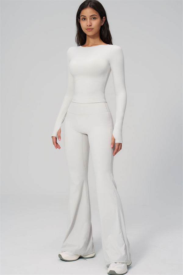 The Rapture Long Sleeve T-shirt Flared Leggings 2-Piece Set
