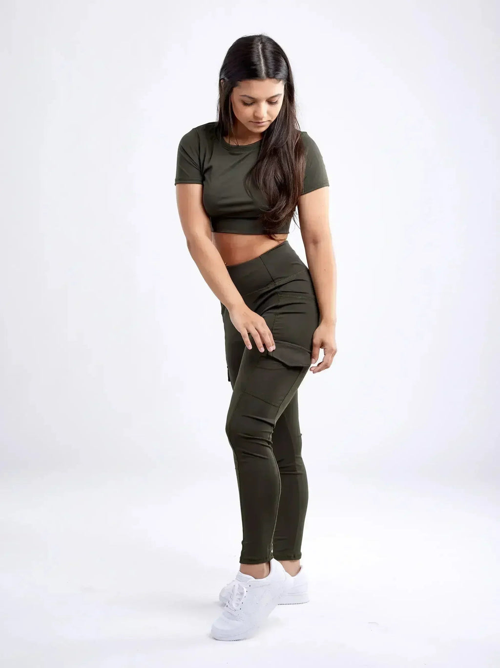 Women's Lightweight Short-Sleeve Crop Top - Workout & Casual