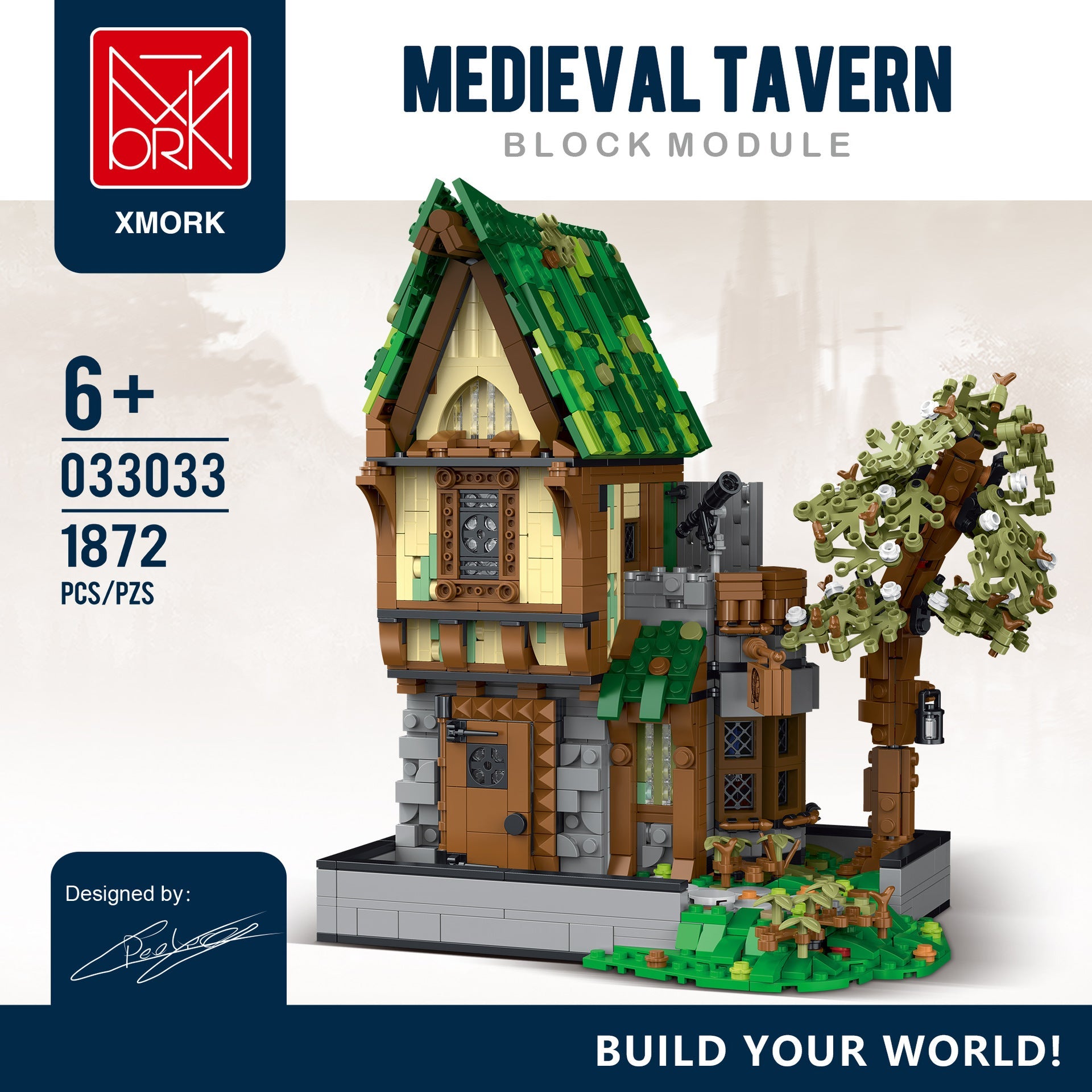 Creative Assembled Building Blocks With Lights