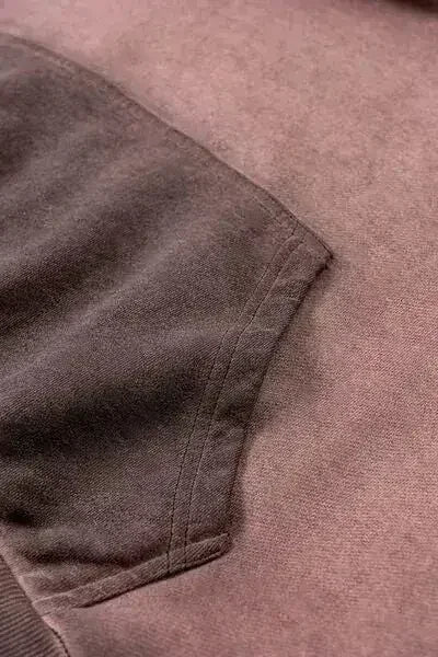 Basic Bae Kangaroo Pocket Long Sleeve Cropped Hoodie