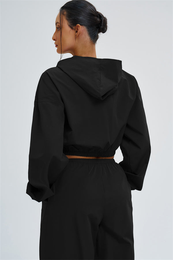 The Svelte UV protection Crop Hoodie