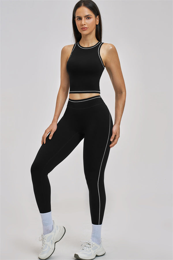 The Unbound Crop Top Leggings 2-Piece Set