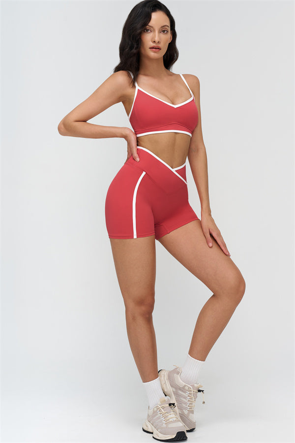 The Crave Contrast Sports Bra