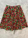 Strawberries A-line Skirt - XS only