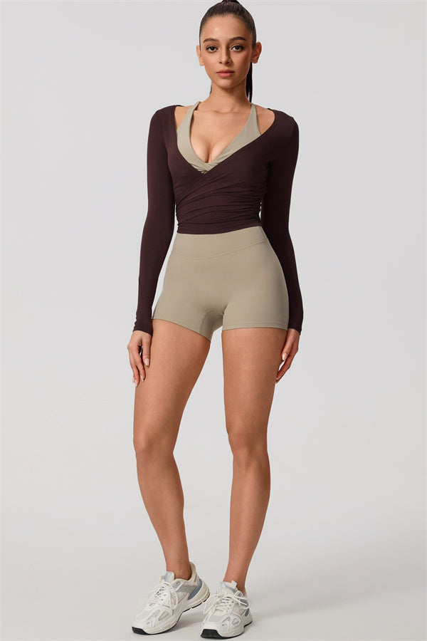 The Lively Long Sleeve Crop Top