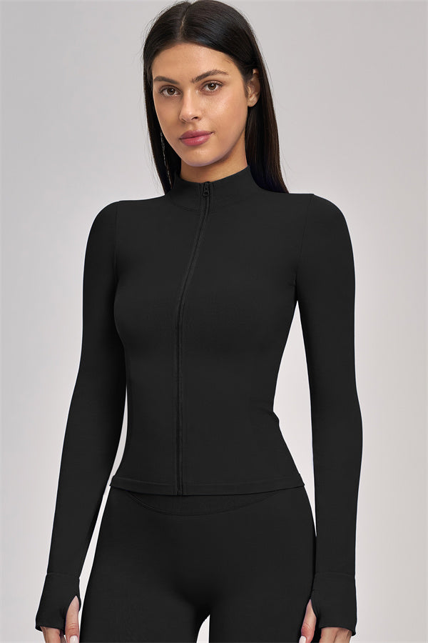 The Vision Jacket Sports Bra Shorts 3-Piece Set