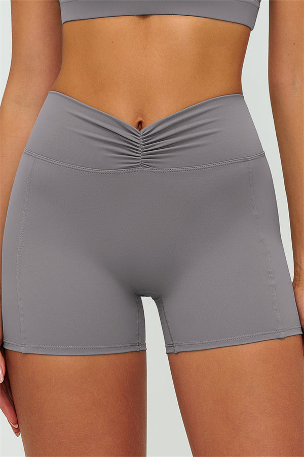 The Lushness Y-Back Sports Bra Shorts 2-Piece Set