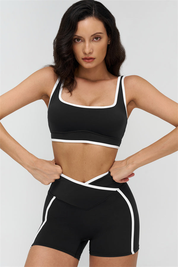 The Crave Sports Bra Shorts 2-Piece Set