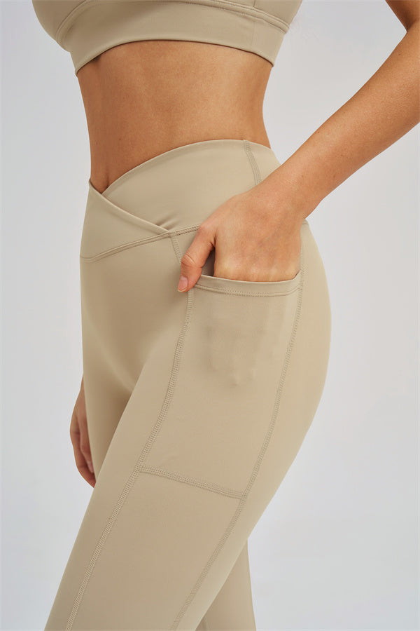 The Sizzle Zip Jacket Flared Leggings 2-Piece Set