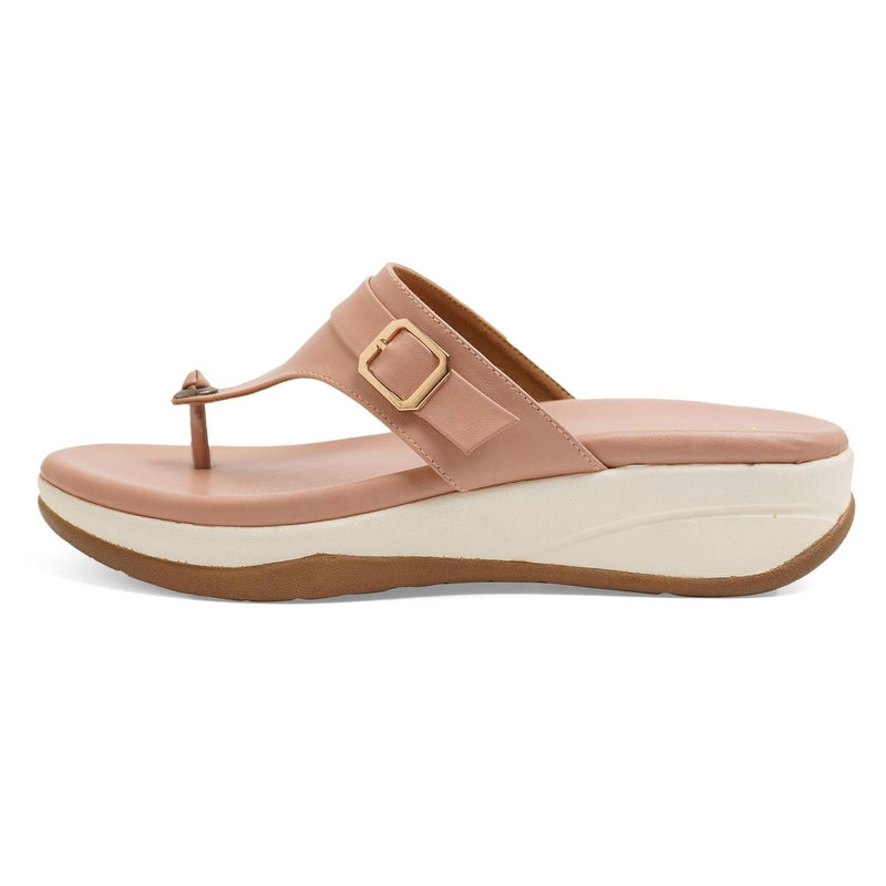 Briony - Peach Slip-Ons