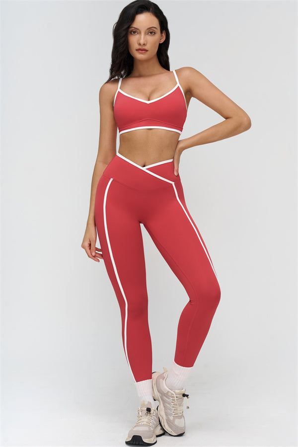 The Crave Contrast Sports Bra