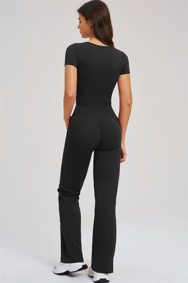 The Sizzle T-shirt Flared Leggings 2-Piece Set