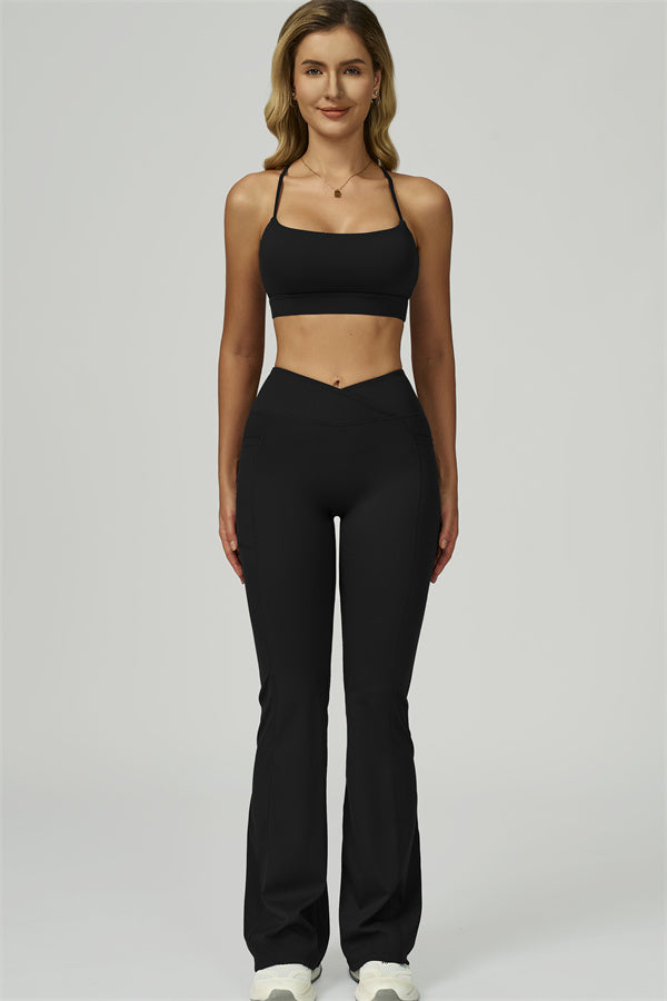 The Flourish Flared Leggings