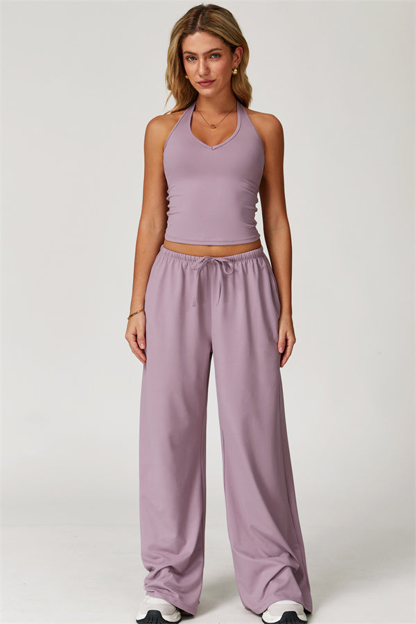 The Sprint Halter Tank Top
