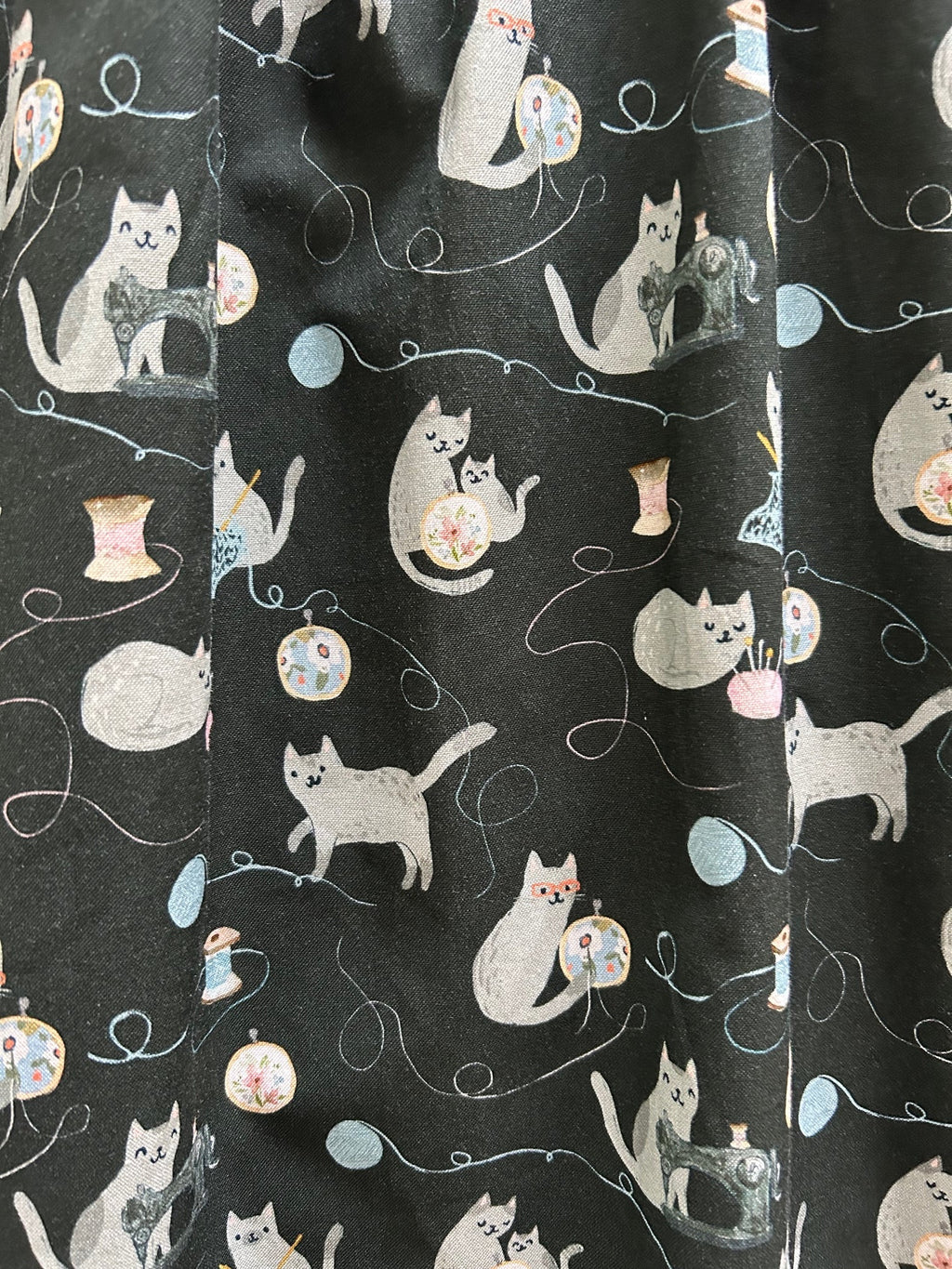Cats and Yarn Fit & Flare Dress - Small only, 1 left!