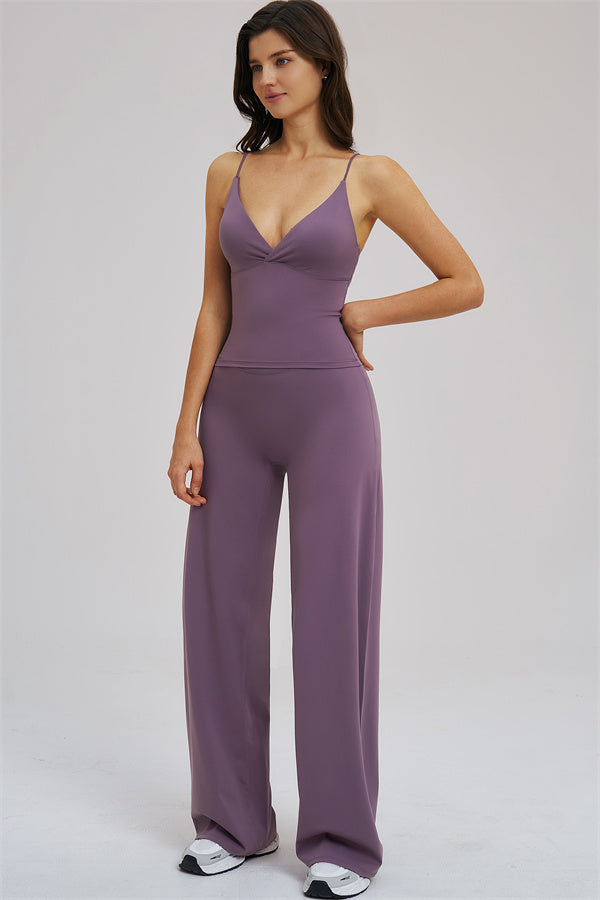 The Mosaic Tank Top Straight Leg Pants 2-Piece Set