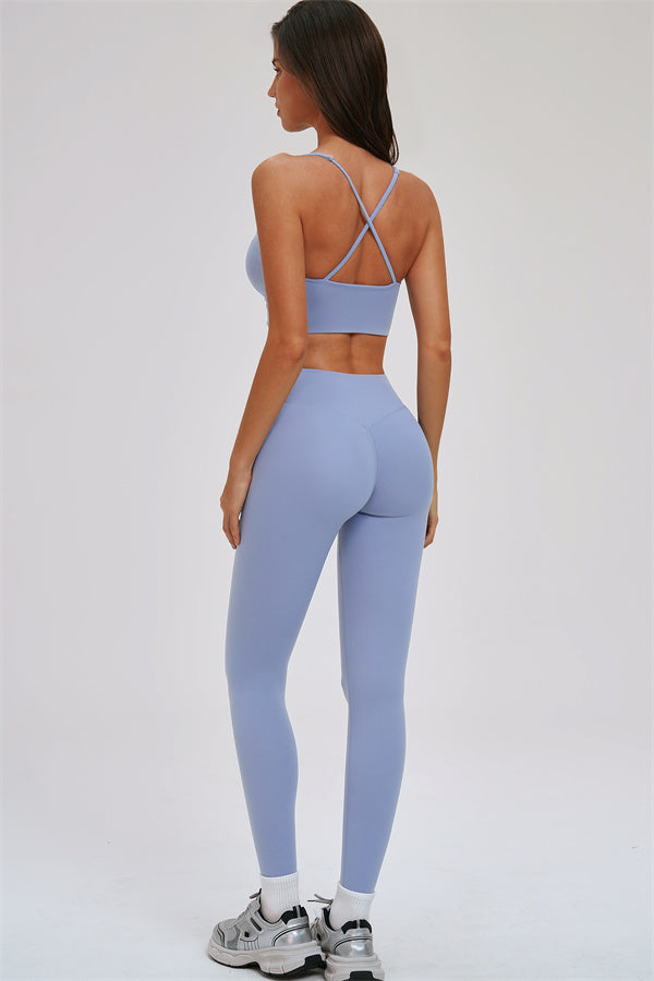 The Kinetic Cross Back Sports Bra