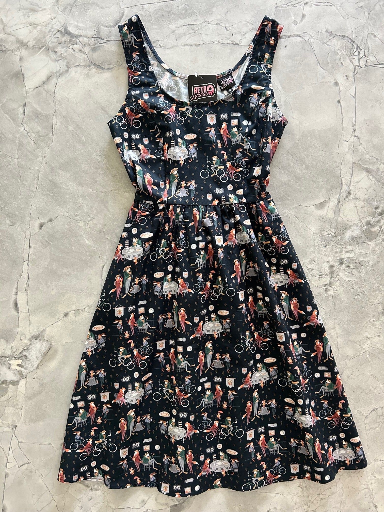 Dapper Fit & Flare Dress - XS only, 1 left!