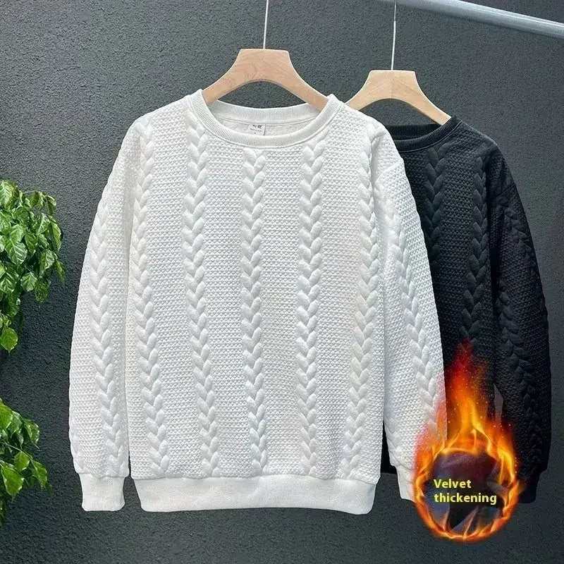 High Sense Brushed Fleece Hoodie for Men