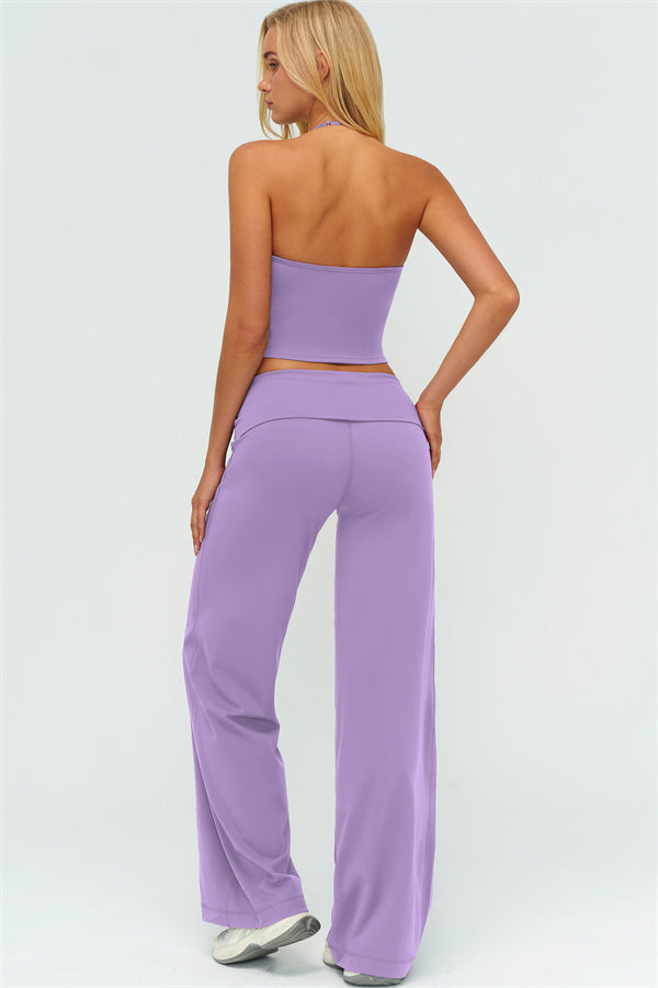 The Twirl Halter Tank Top