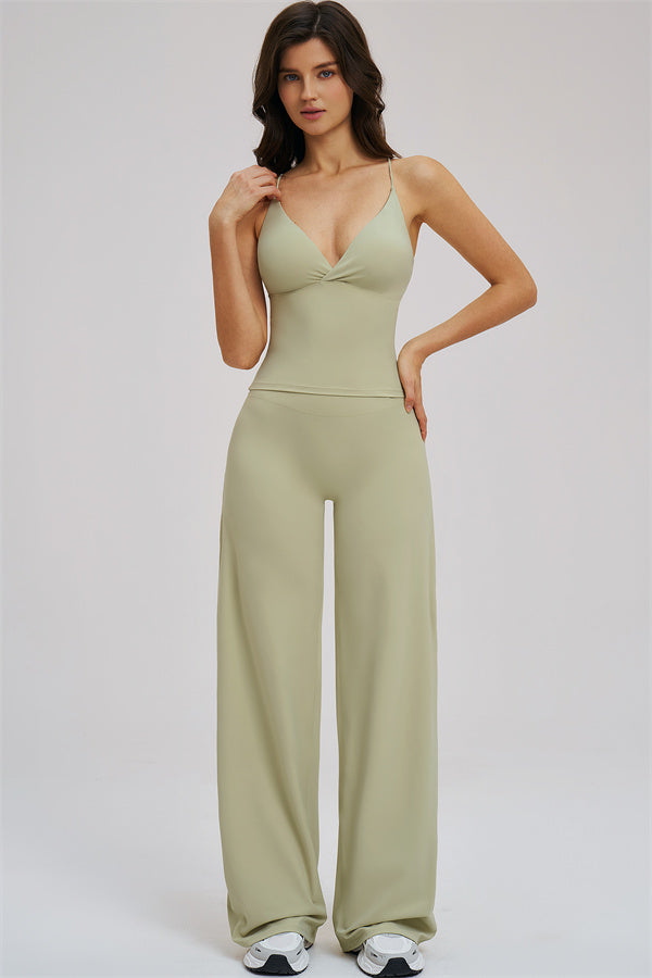 The Mosaic Tank Top Straight Leg Pants 2-Piece Set