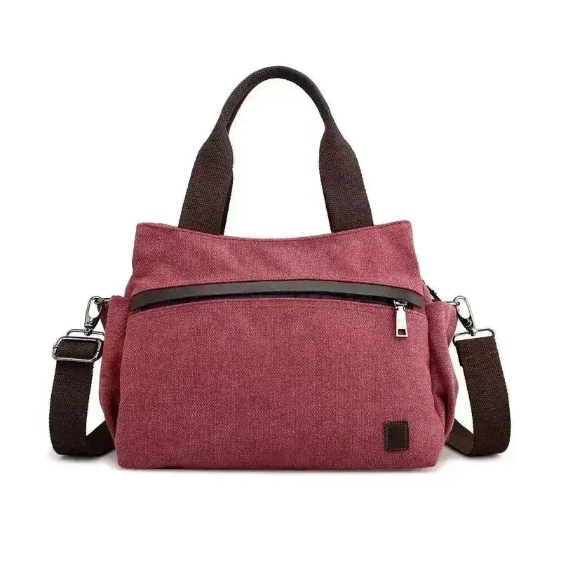 Female Fashion Vintage Canvas Messenger Bag