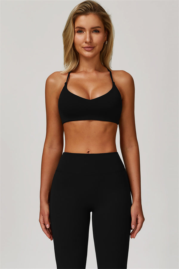 The Refresh Sports Bra Flared Leggings 2-Piece Set