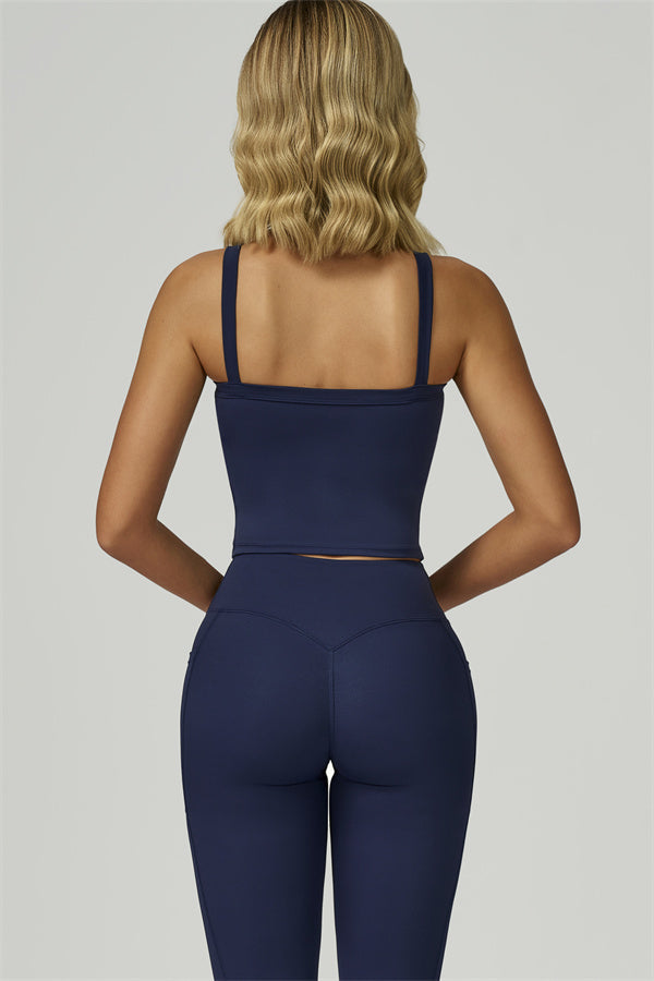 The Flourish Crop Tank Leggings 2-Piece Set