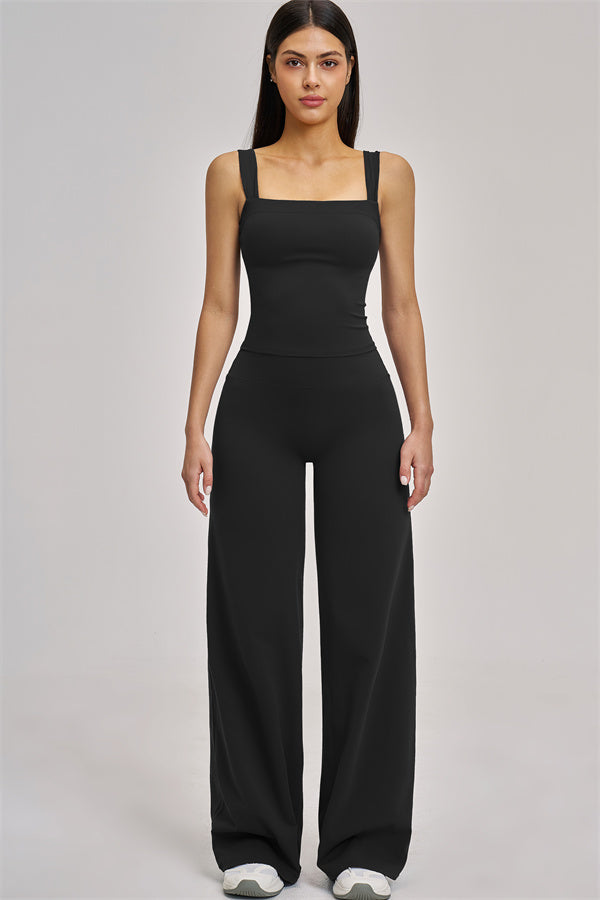 The Swoon Tank Top Flared Leggings 2-Piece Set