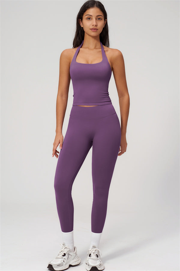 The Empower Halter Crop Top