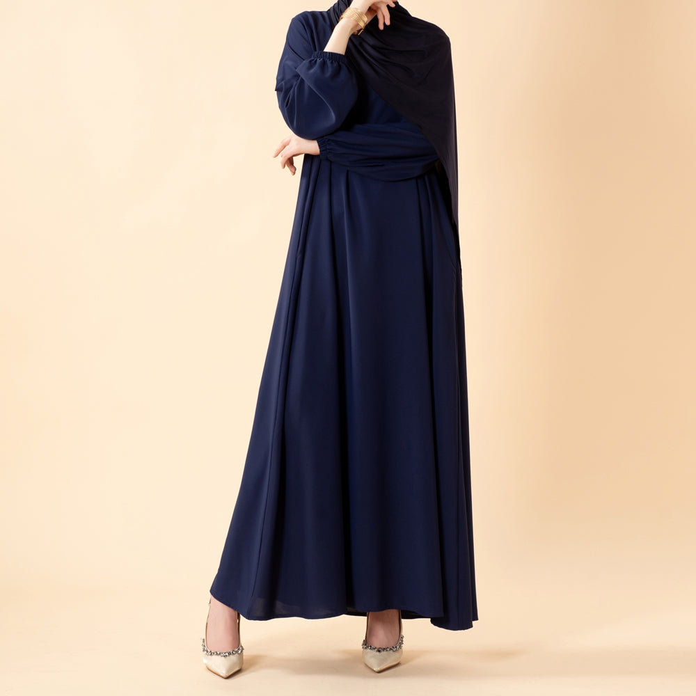 Essential Premium Versatile Pockets Umbrella Cut Abaya (MA113)