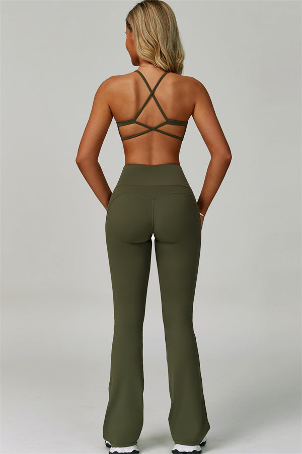 The Bold Cross Back Sports Bra