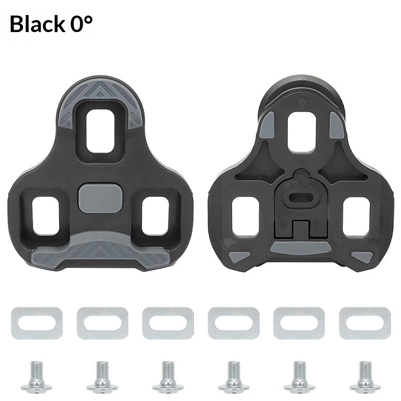 Road Pedal Cycling Shoes Cleats Self Locking Pedal Anti-Slip Cleat Compatible Look Road Bike Cycling Accessories Road Bike Cleats For Speed Cleats Indoor Outdoor Spin Cycling Pedals Cleat And Bicycle Clips Set