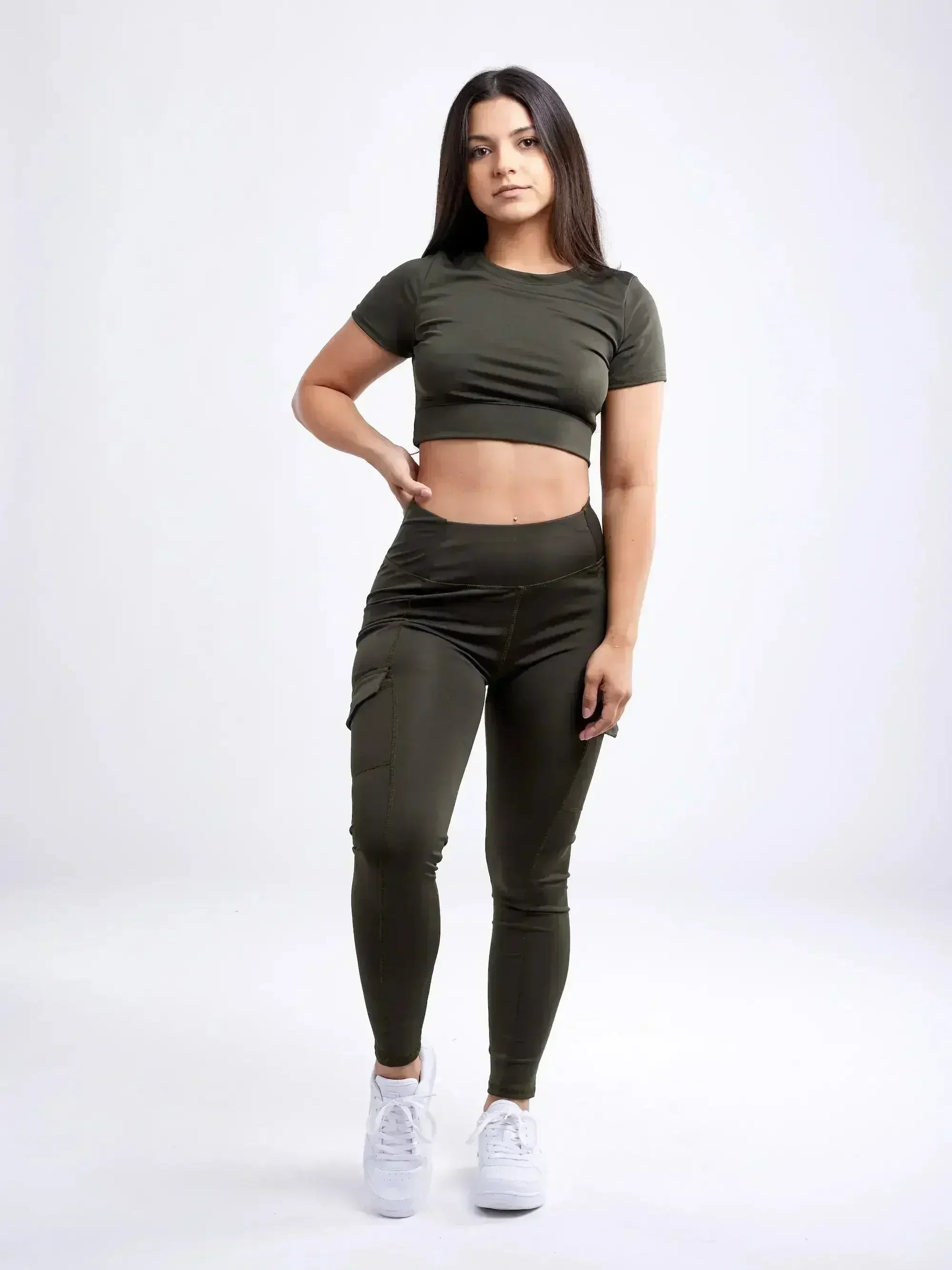 Women's Lightweight Short-Sleeve Crop Top - Workout & Casual