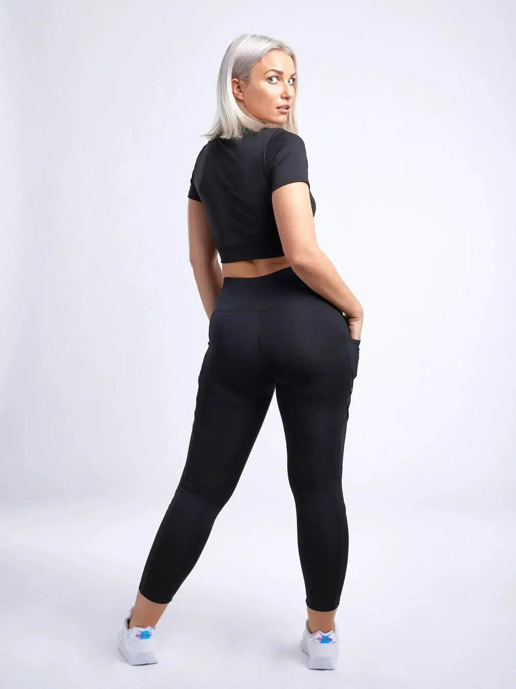 Women's Lightweight Short-Sleeve Crop Top - Workout & Casual
