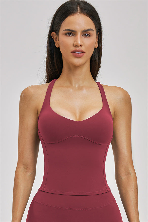 The Zenith Crop Top Flared Leggings 2-Piece Set