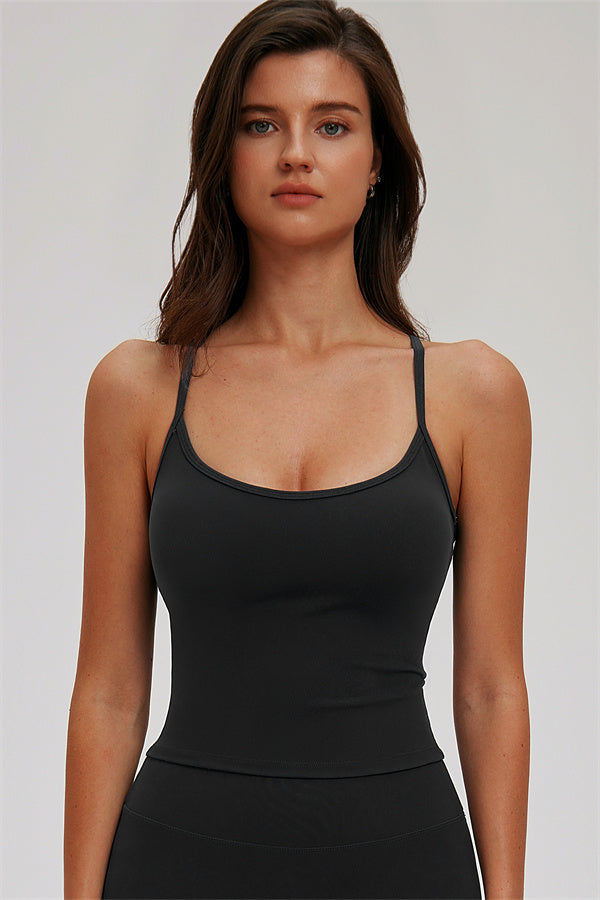 The Svelte Cross Back Tank Top Leggings 2-Piece Set