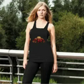 Red Crab Women's Loose Racerback Tank Top