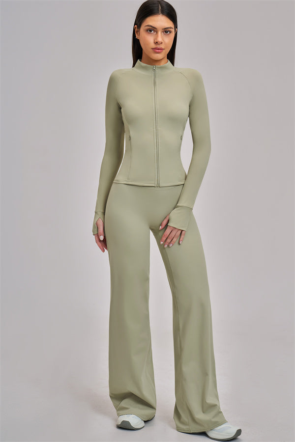 The Swoon Jacket Flared Leggings 2-Piece Set