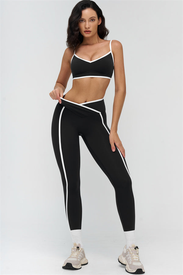 The Crave Contrast Sports Bra