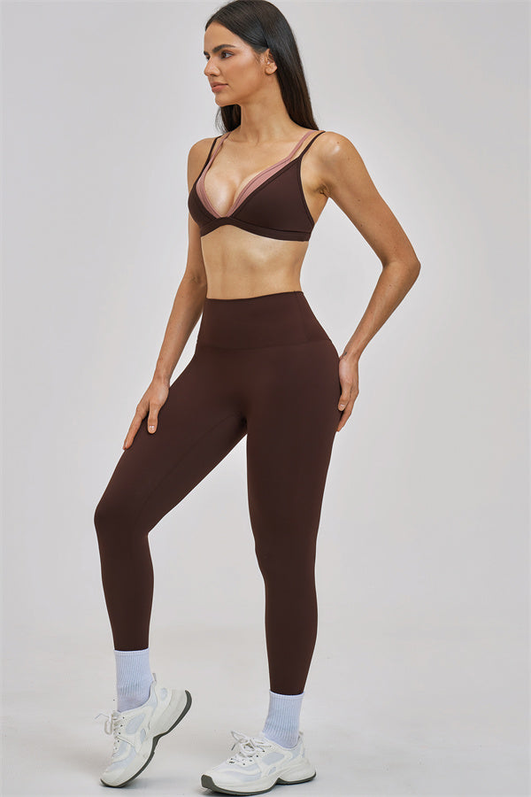The Seraphine Layered V Sports Bra