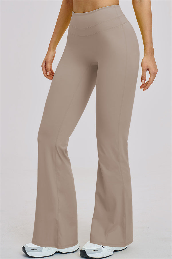 The Stride Crop Top Flared Leggings 2-Piece Set