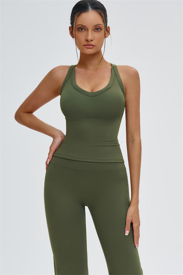 The Slate Cross Back Top