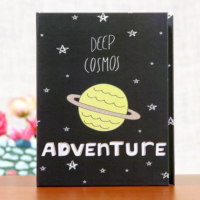 5inch 13.5*9.5cm Photo Album Cartoon Cute Picture Storage Frame 100 Sheets Interleaf Type Memo Scrapbook Paper Baby Family Scrapbook Albums  Creative Children Memory DIY Book Gift